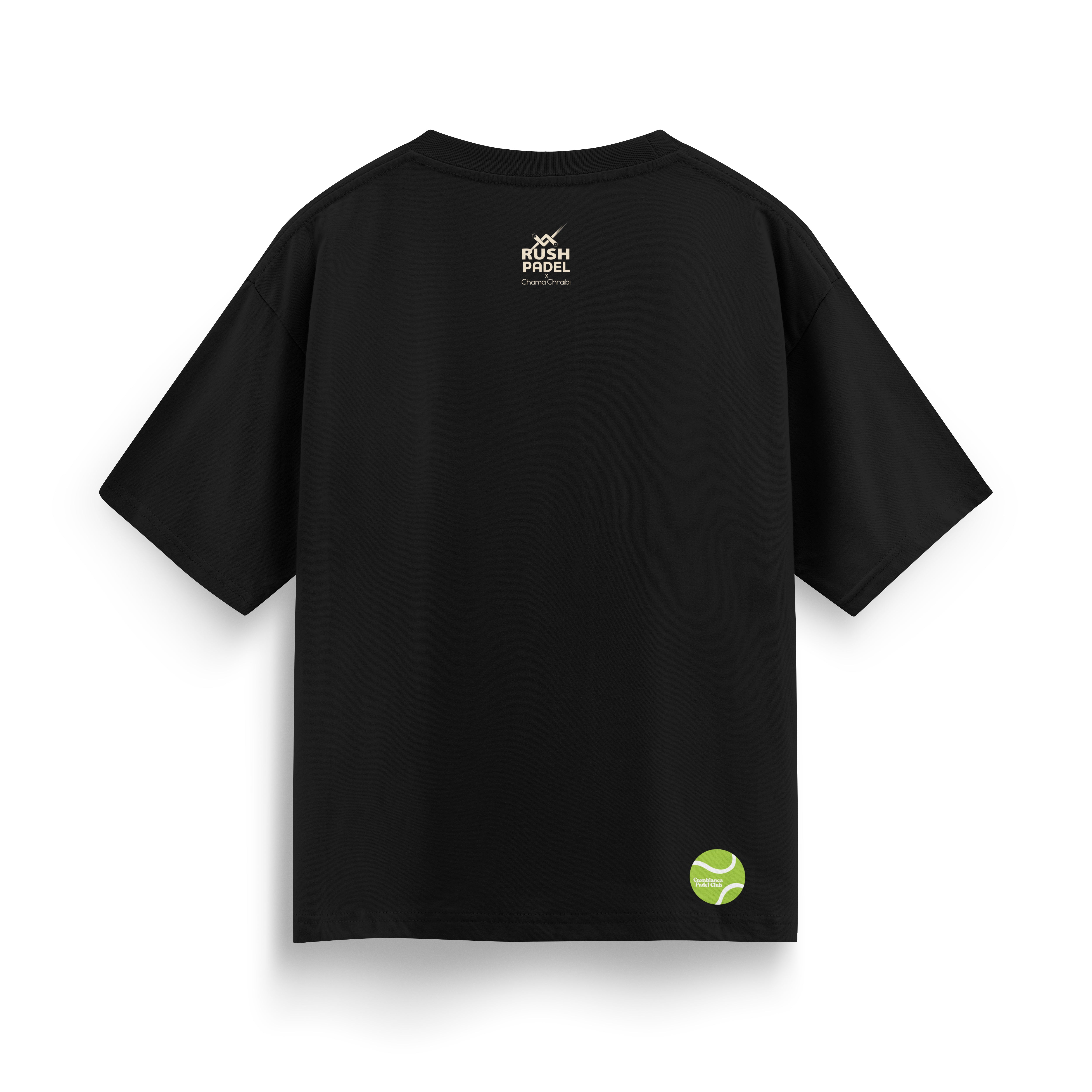 “Watch Point ” Tee – Oversized Black
